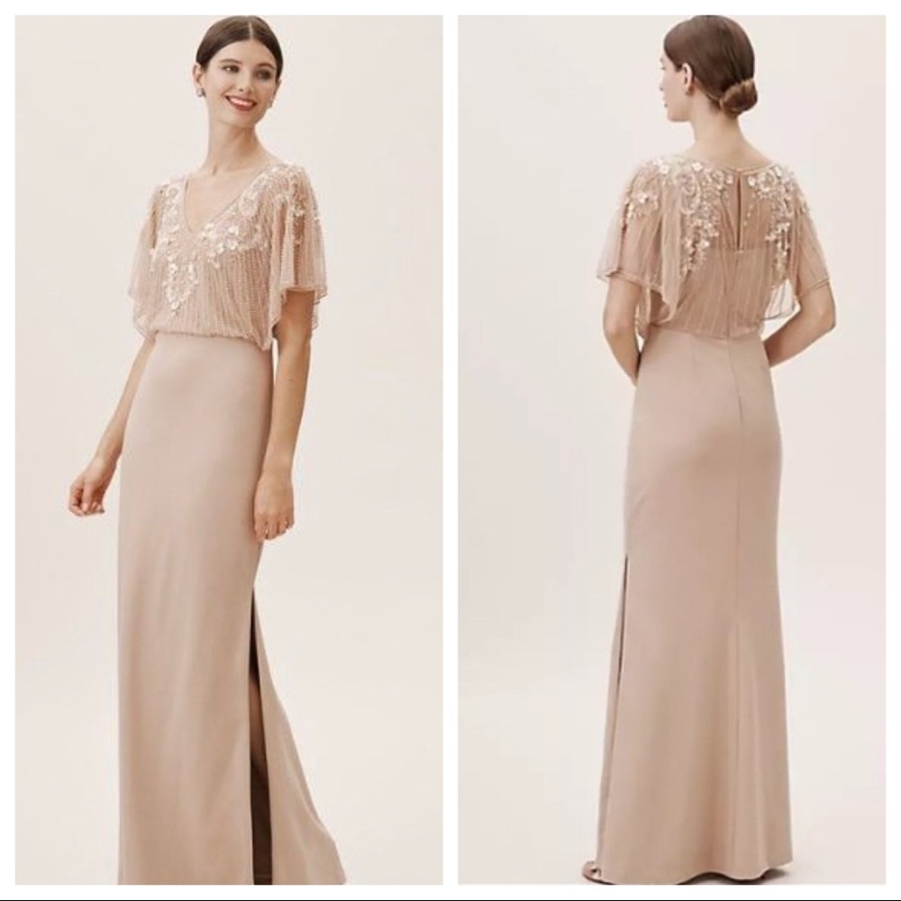 NWT BHLDN / AIDAN MATTOX BROADWAY WEDDING GUEST DRESS SZ 10 Z182-38